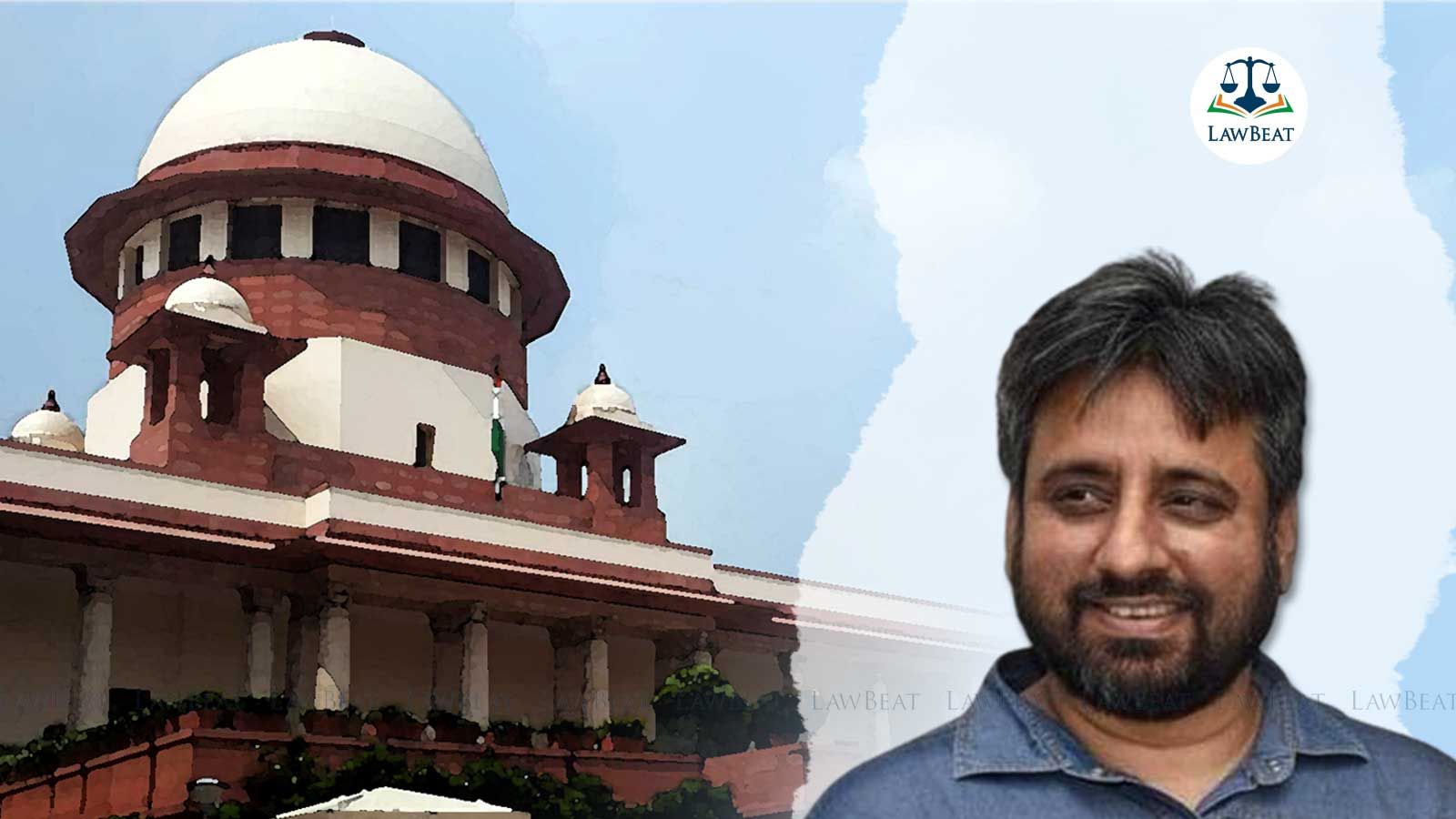 Lawbeat Supreme Court Issues Notice In Aap Mla Amanatullah Khan S Plea Against Delhi Police